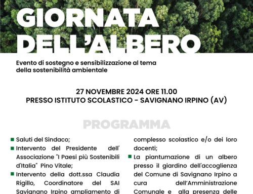 Giornata dell’Albero 2024 – Savignano Irpino